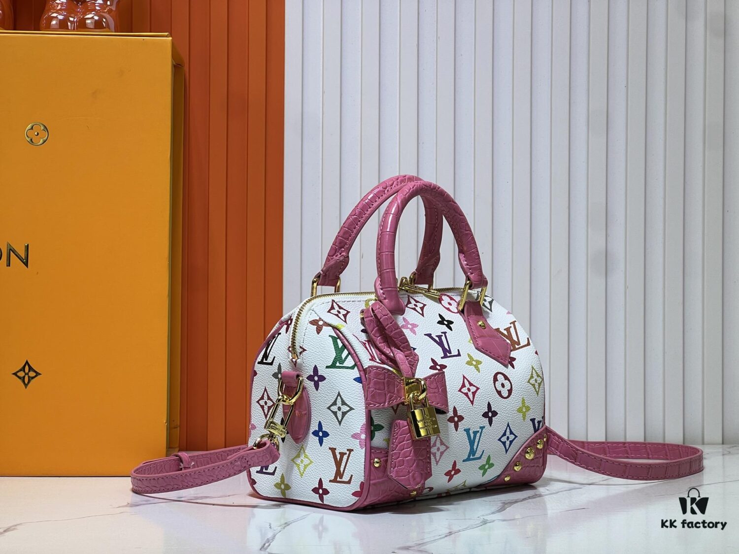 Upgraded Original Crocodile-Texture M13365 M58953 M46234 M46222 Speedy Bandoulière 20 Handbag