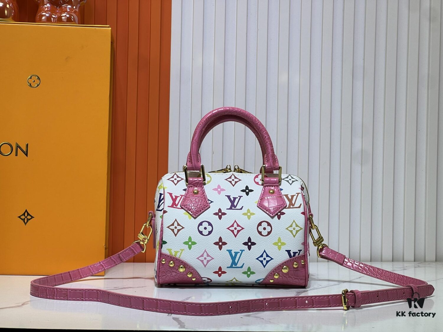 Upgraded Original Crocodile-Texture M13365 M58953 M46234 M46222 Speedy Bandoulière 20 Handbag