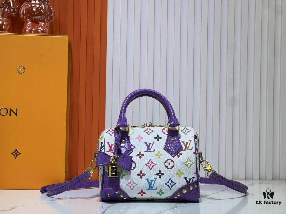 Upgraded Original Crocodile-Texture M13365 M58953 M46234 M46222 Speedy Bandoulière 20 Handbag