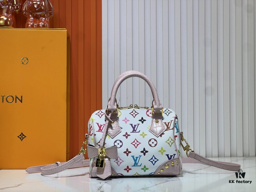 Upgraded Original Crocodile-Texture M13365 M58953 M46234 M46222 Speedy Bandoulière 20 Handbag