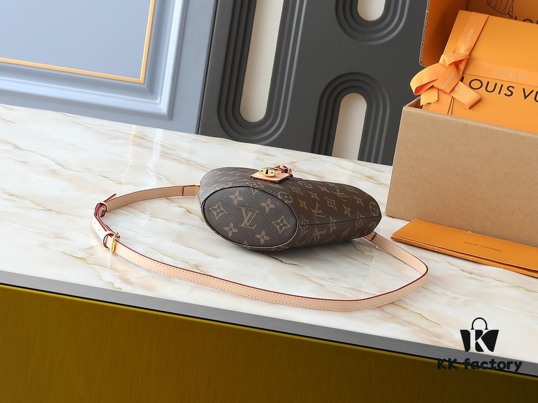 Upgraded Original M1468 Nicolas Ghesquière Presents the Rivage BB Bag from the Louis Vuitton Spring-Summer 2025 Runway Collection