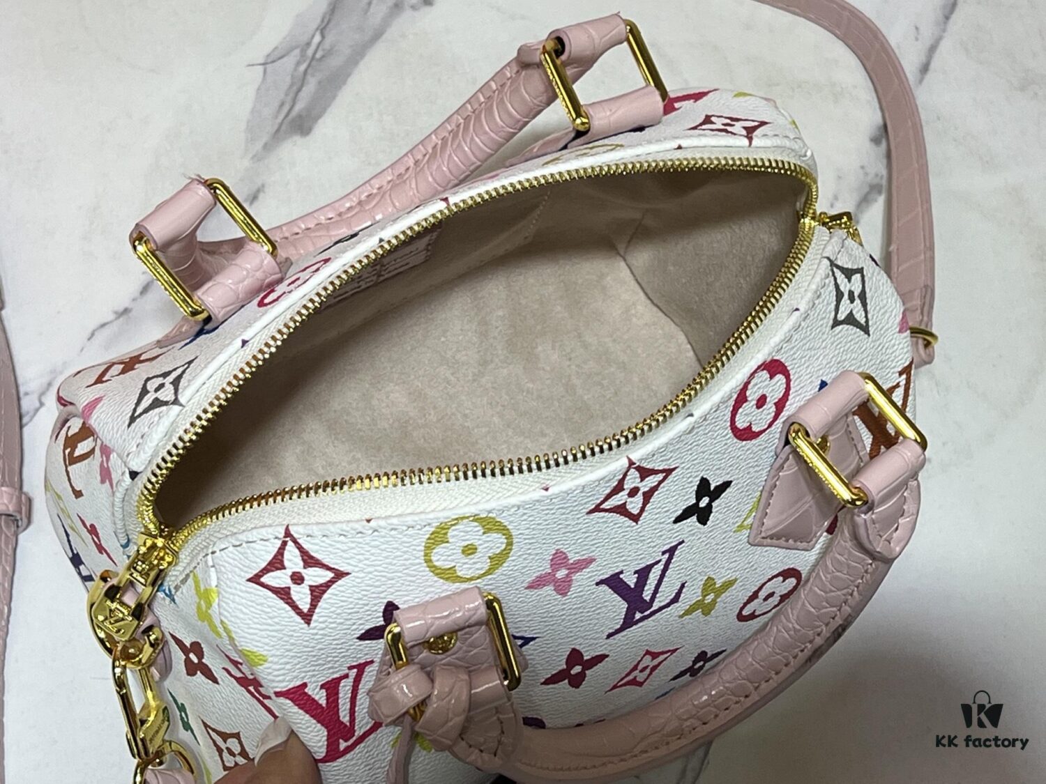 Upgraded Original Crocodile-Texture M13365 M58953 M46234 M46222 Speedy Bandoulière 20 Handbag