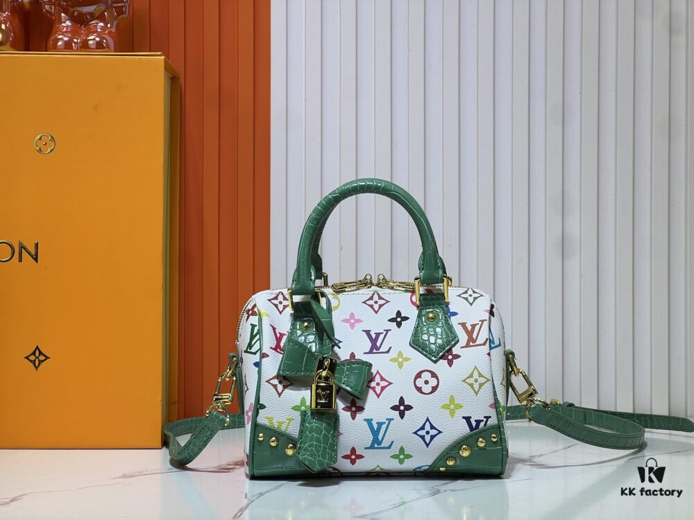 Upgraded Original Crocodile-Texture M13365 M58953 M46234 M46222 Speedy Bandoulière 20 Handbag