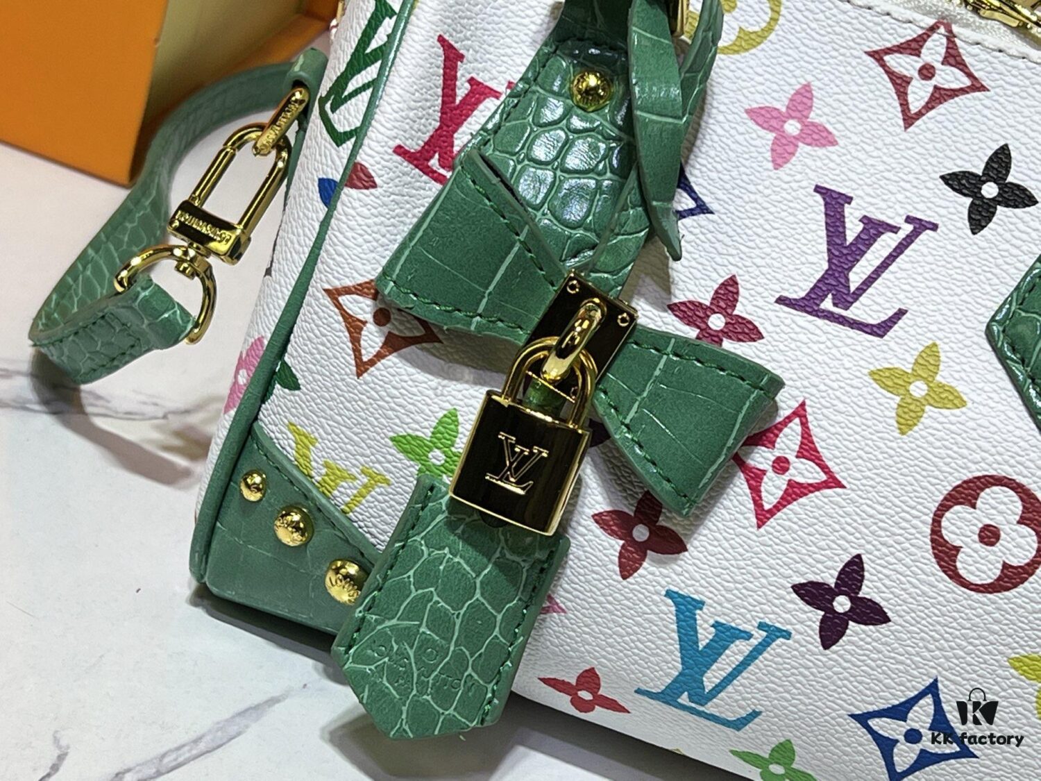 Upgraded Original Crocodile-Texture M13365 M58953 M46234 M46222 Speedy Bandoulière 20 Handbag