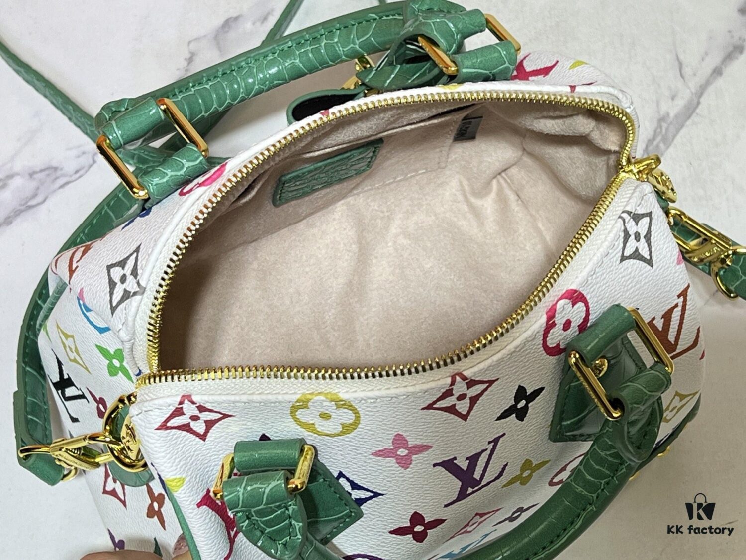 Upgraded Original Crocodile-Texture M13365 M58953 M46234 M46222 Speedy Bandoulière 20 Handbag