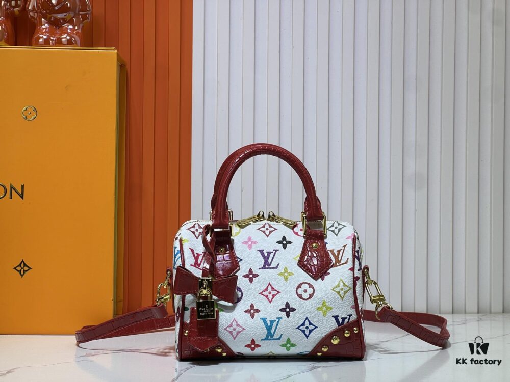 Upgraded Original Crocodile-Texture M13365 M58953 M46234 M46222 Speedy Bandoulière 20 Handbag