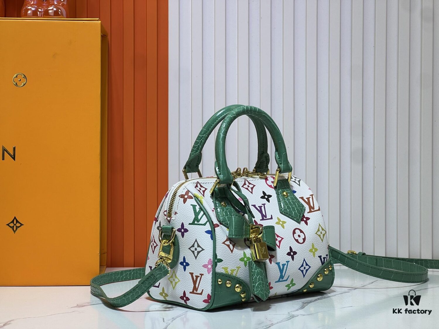 Upgraded Original Crocodile-Texture M13365 M58953 M46234 M46222 Speedy Bandoulière 20 Handbag