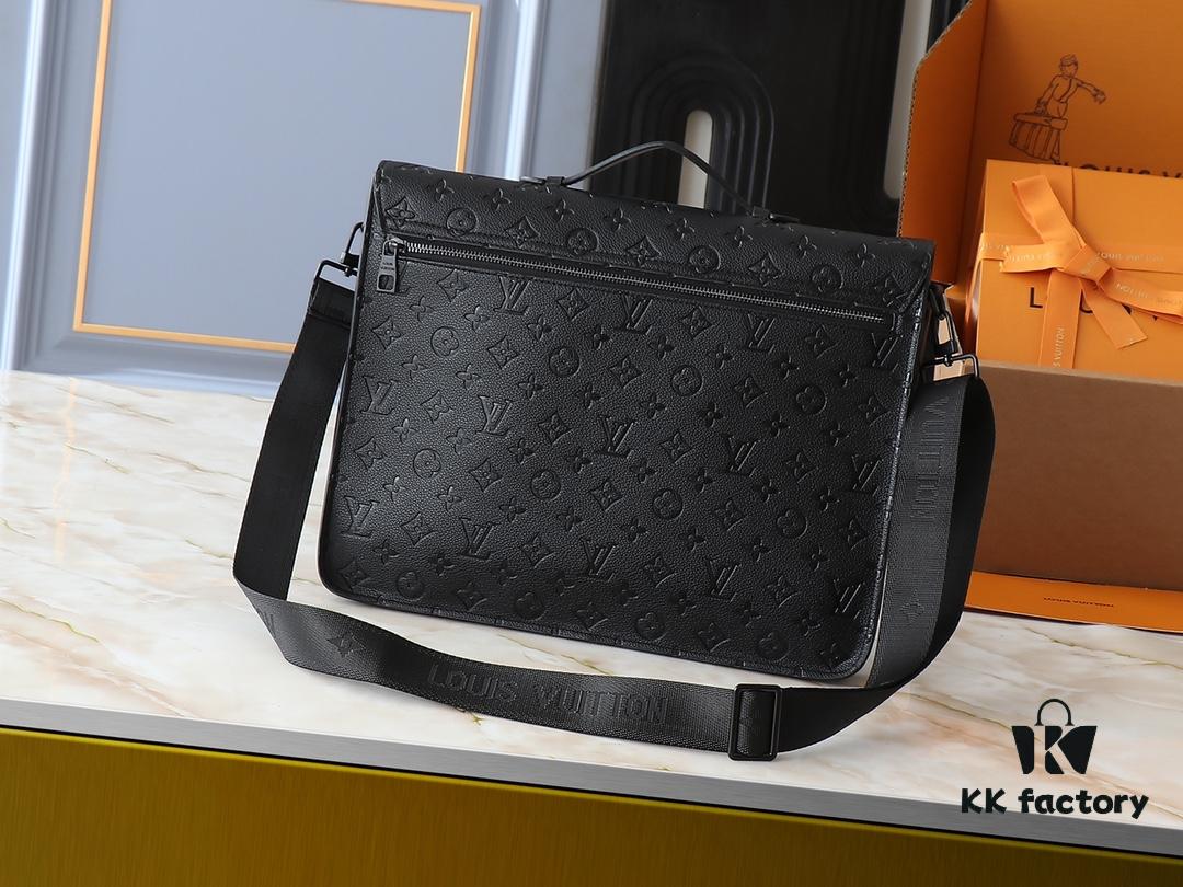 Upgraded Original Version [M20835 Embossed Black Flower Vintage Pattern] S-Lock Briefcase