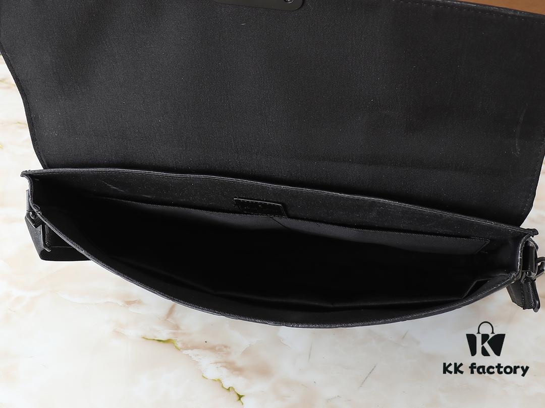 Upgraded Original Version [M20835 Embossed Black Flower Vintage Pattern] S-Lock Briefcase