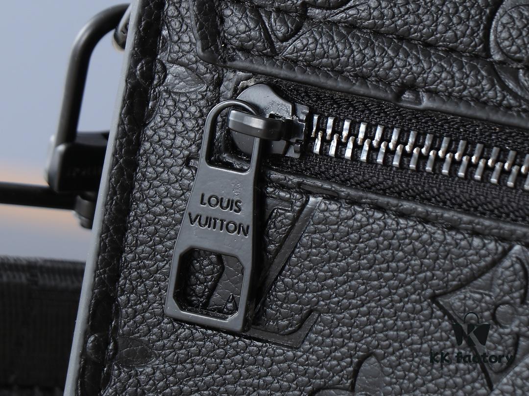 Upgraded Original Version [M20835 Embossed Black Flower Vintage Pattern] S-Lock Briefcase