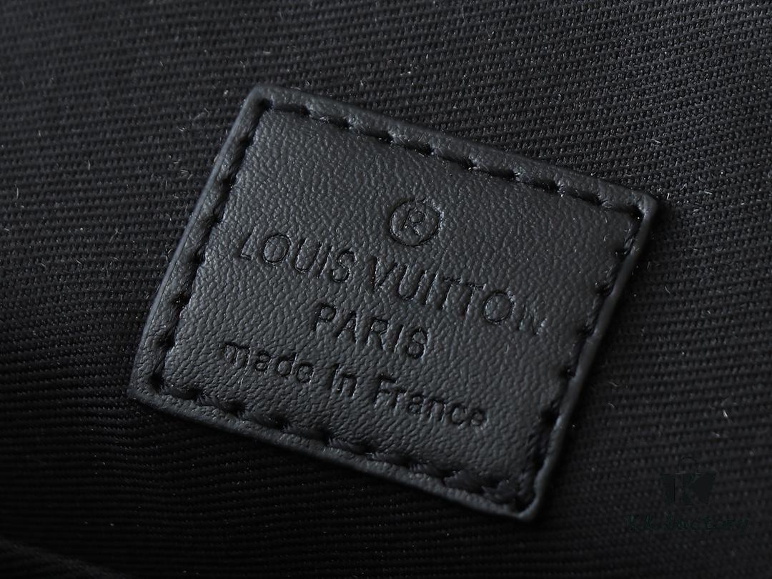 Upgraded Original Version [M20835 Embossed Black Flower Vintage Flower] S-Lock Briefcase in Taurillon Monogram Leather