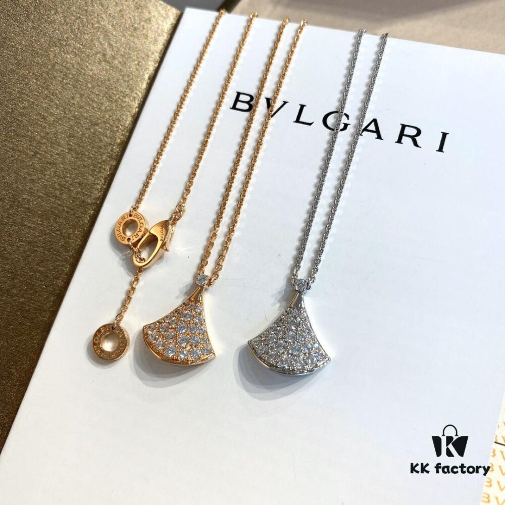 Bvlgari Diva's Dream Diamond Necklace Small Size Full Diamond Set