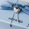 HEFANG Jewelry Starlight Balloon Pendant Necklace with Tassel Design