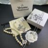 Vivienne Westwood Pin and Round Plaque Set Series, In-Stock Real Shot