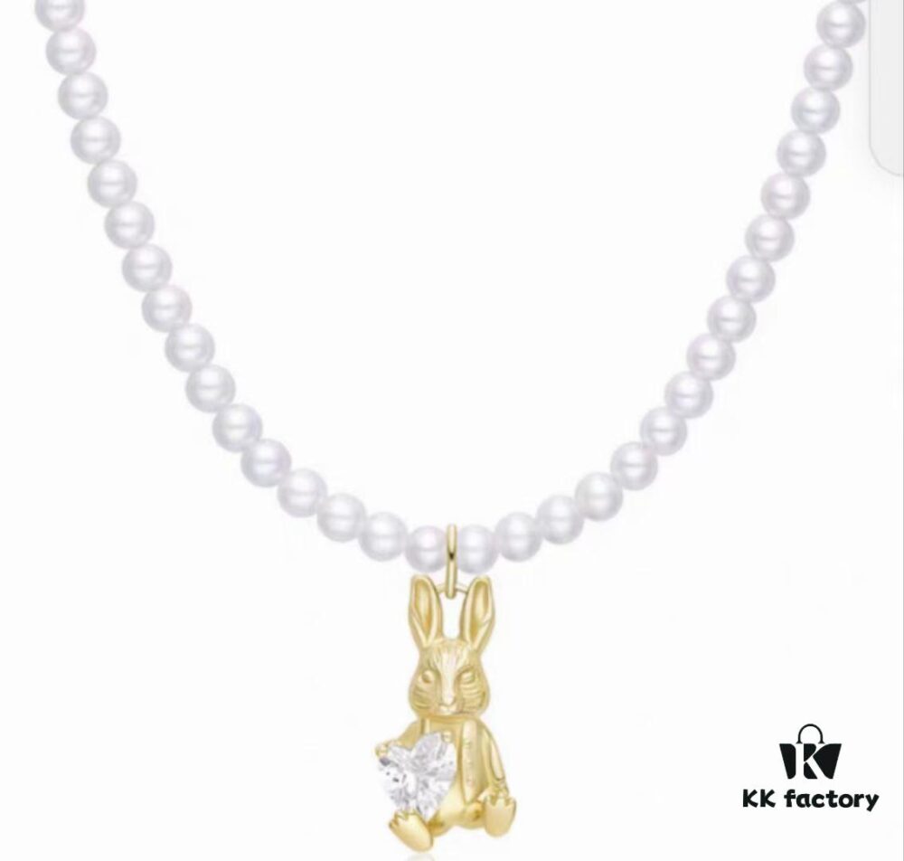 Year of the Rabbit New Arrival: Ho Fine Jewelry Bunny Confession Pearl Necklace