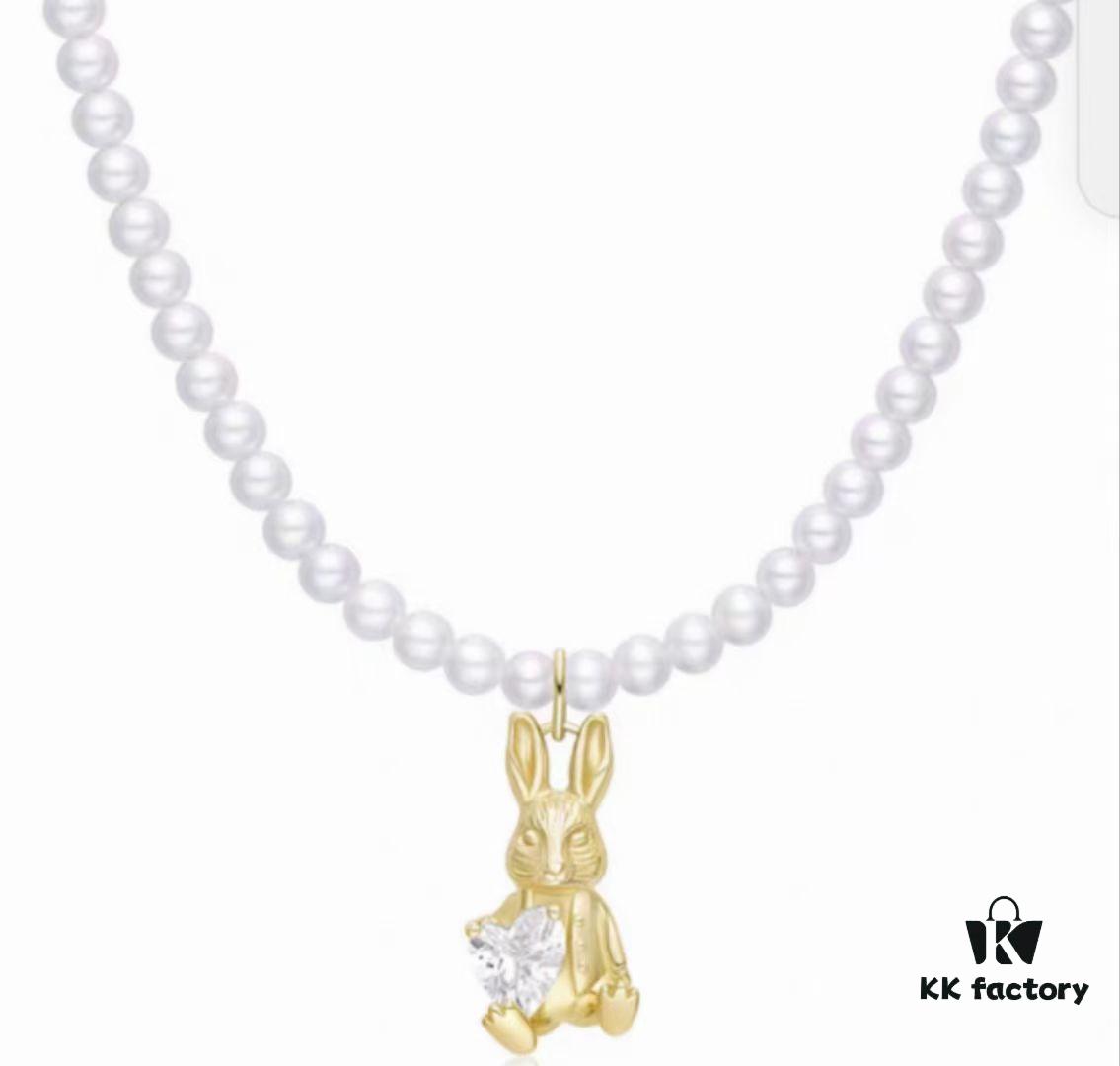 Year of the Rabbit New Arrival: Ho Fine Jewelry Bunny Confession Pearl Necklace