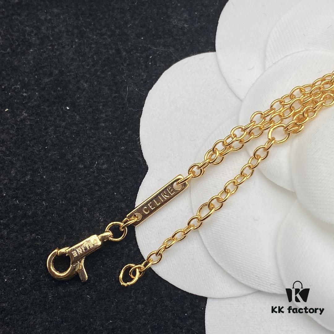 CELINE Effortless European and American Style Suitable for Various Occasions, Simple Yet Elegant, Made with Original-Match Materials