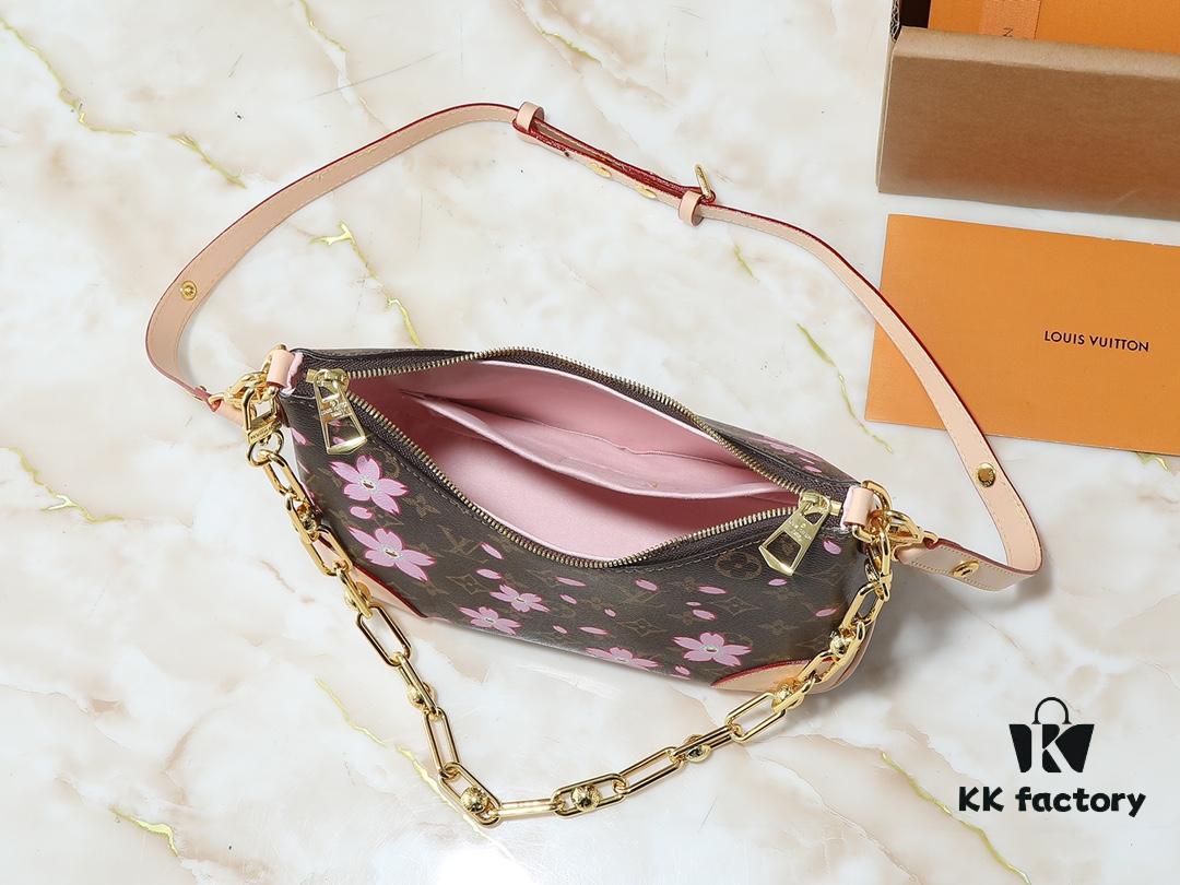 Upgraded Original M13265 M45832 Boulogne Small Handbag from Louis Vuitton x Takashi Murakami Reissue Collection