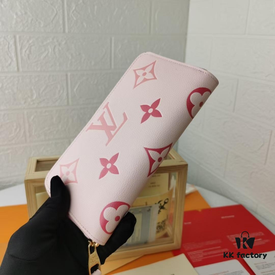 M80402 By The Pool Series Zip Wallet in Monogram Empreinte Leather