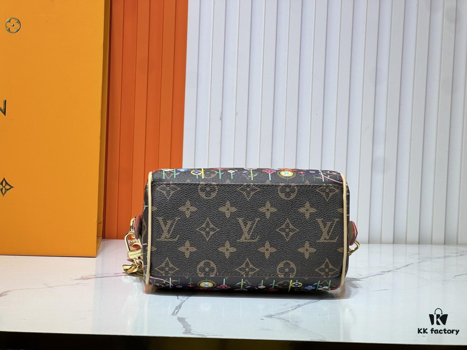 M45957.M58953 Color-Changing Yellow Leather Speedy Bandoulière 20