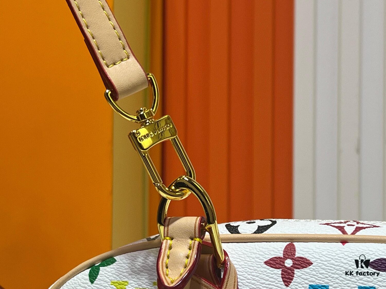 Upgraded Original M13084 Handbag East West Bag from Louis Vuitton x Takashi Murakami Reissue Collection