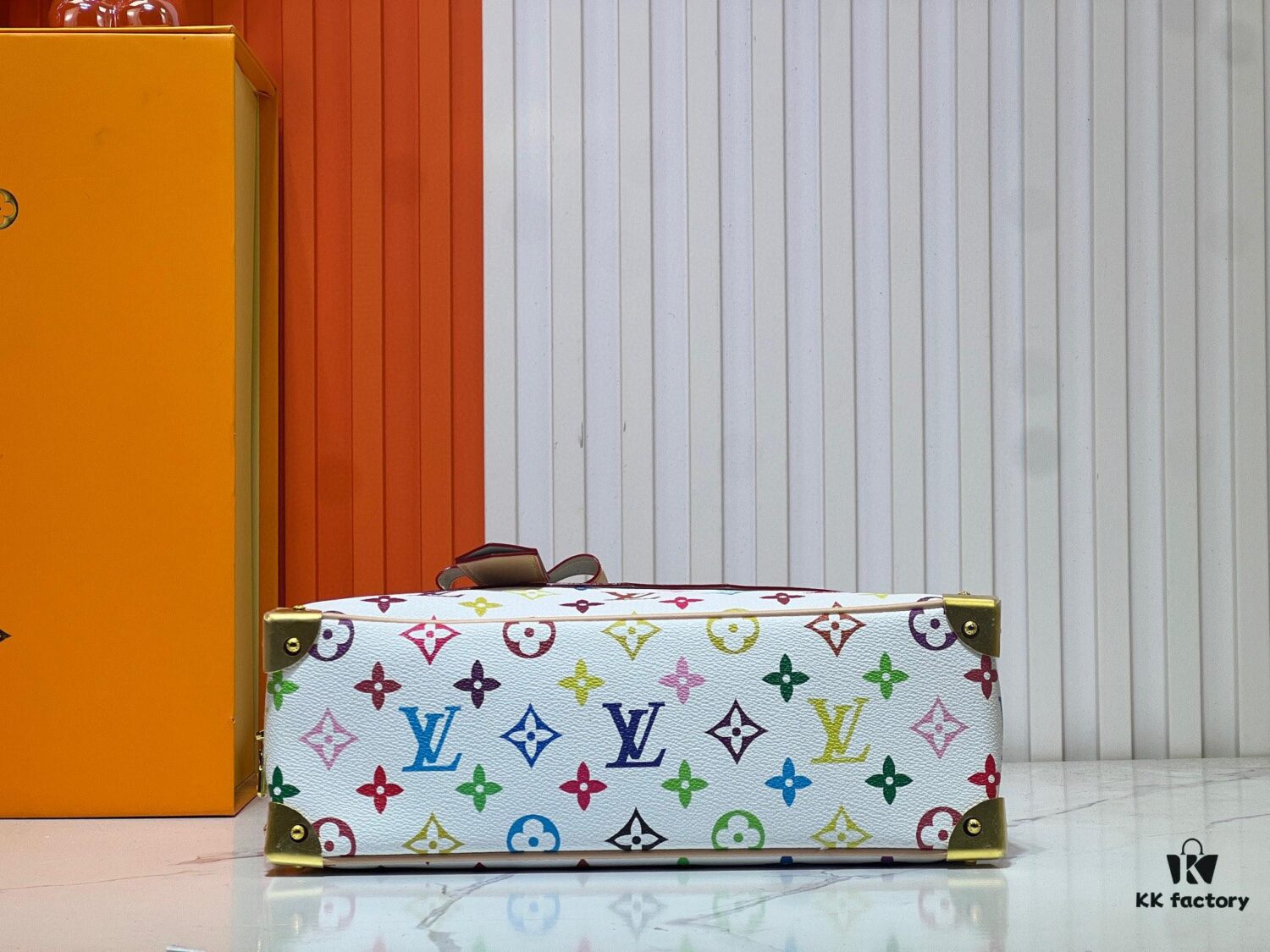 Upgraded Original M13084 Handbag East West Bag from Louis Vuitton x Takashi Murakami Reissue Collection