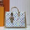 Upgraded Original M13079 Louis Vuitton x Takashi Murakami Reimagined OnTheGo MM Handbag