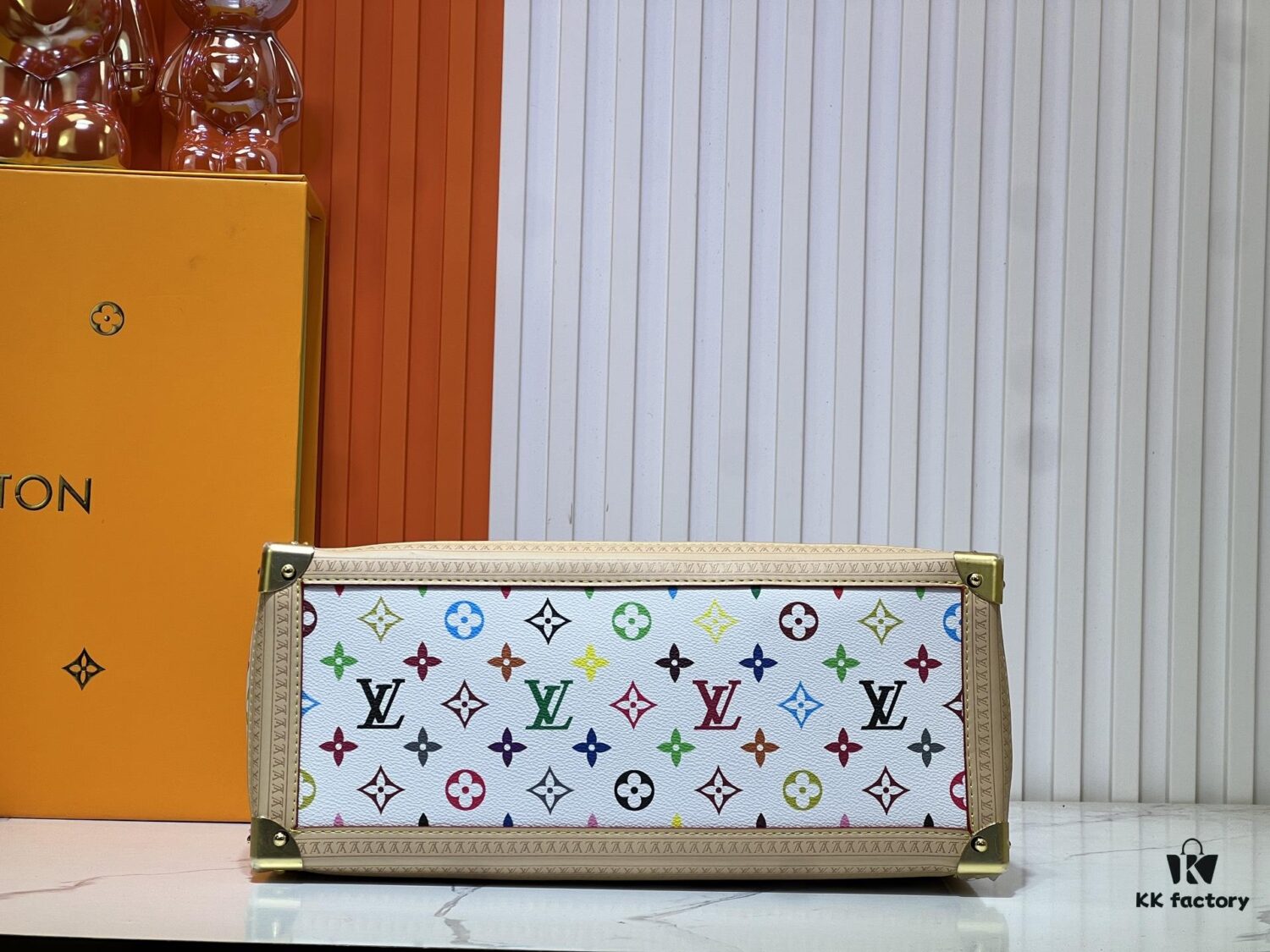 Upgraded Original M13079 Louis Vuitton x Takashi Murakami Reimagined OnTheGo MM Handbag