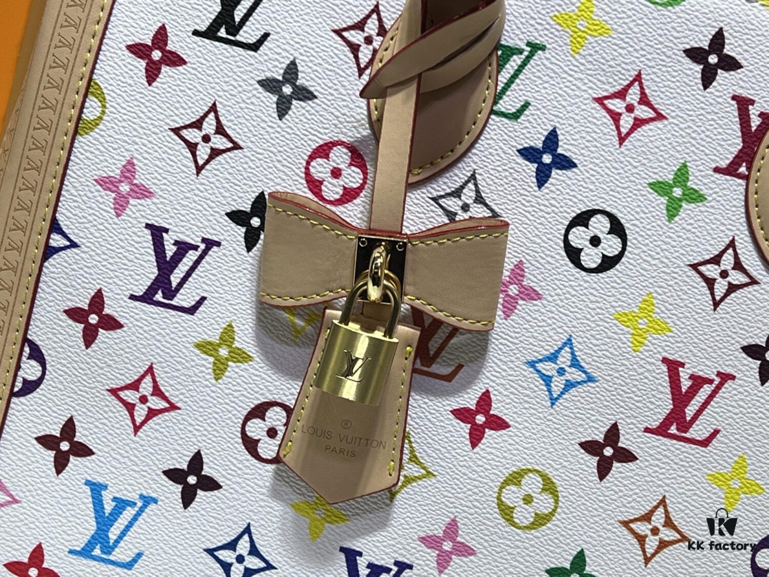 Upgraded Original M13079 Louis Vuitton x Takashi Murakami Reimagined OnTheGo MM Handbag