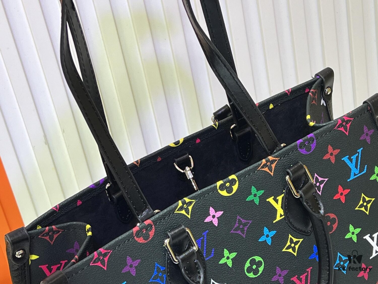 Upgraded Original M13079 Louis Vuitton x Takashi Murakami Reimagined OnTheGo MM Handbag