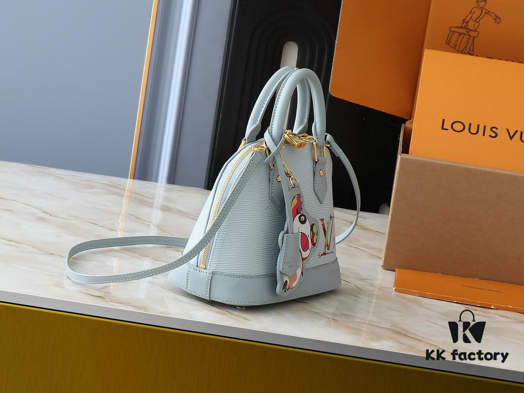 Upgraded Original M13670 M14197 M53152 Alma BB Bag from the Louis Vuitton x Takashi Murakami Re-Edition Collection