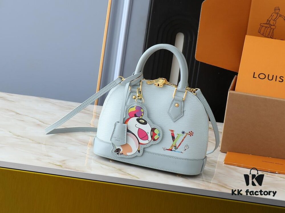 Upgraded Original M13670 M14197 M53152 Alma BB Bag from the Louis Vuitton x Takashi Murakami Re-Edition Collection