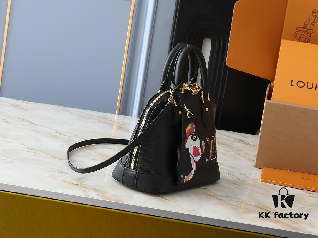 Upgraded Original M13670 M14197 M53152 Alma BB Bag from the Louis Vuitton x Takashi Murakami Re-Edition Collection