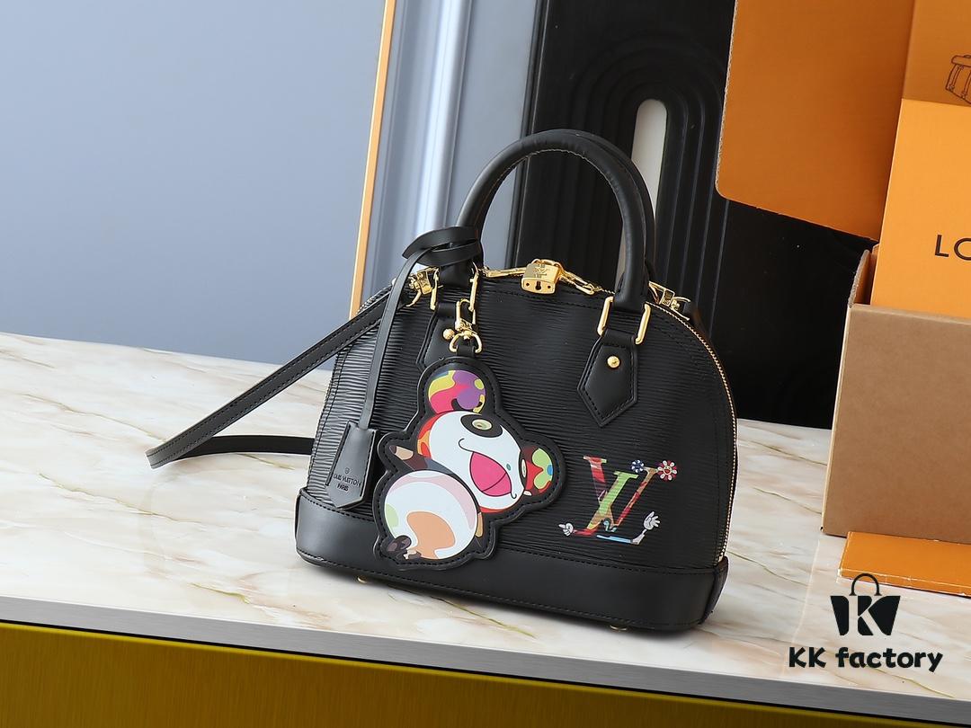 Upgraded Original M13670 M14197 M53152 Alma BB Bag from the Louis Vuitton x Takashi Murakami Re-Edition Collection