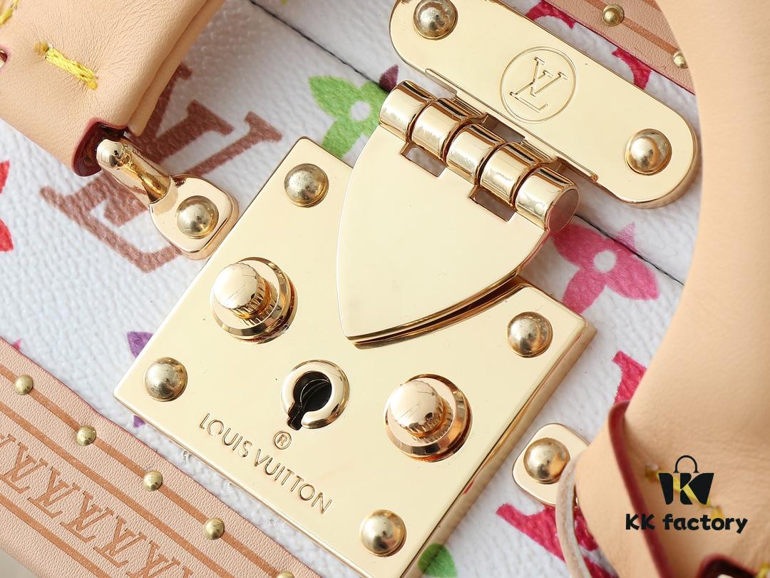 Upgraded Original M13125 M45675 Louis Vuitton x Takashi Murakami Petite Valise Bag