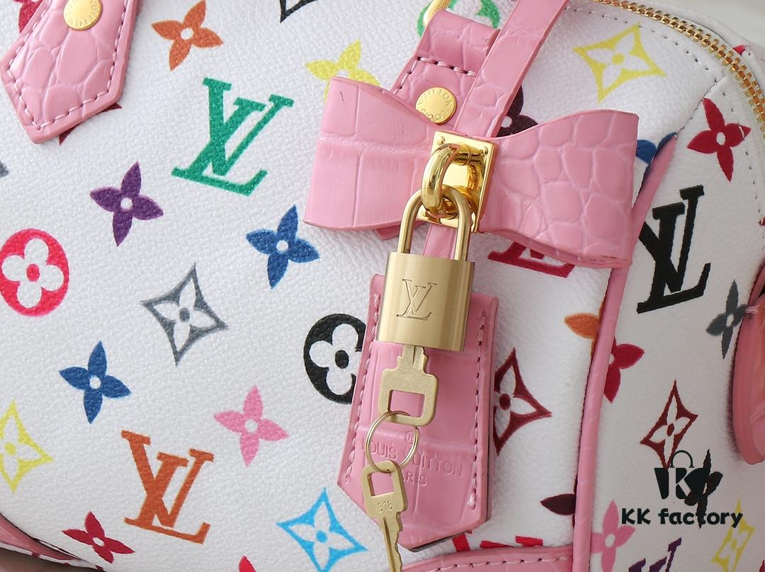 Upgraded Original Crocodile Texture M58953 M46234 M46222 Speedy Bandoulière 20 Handbag