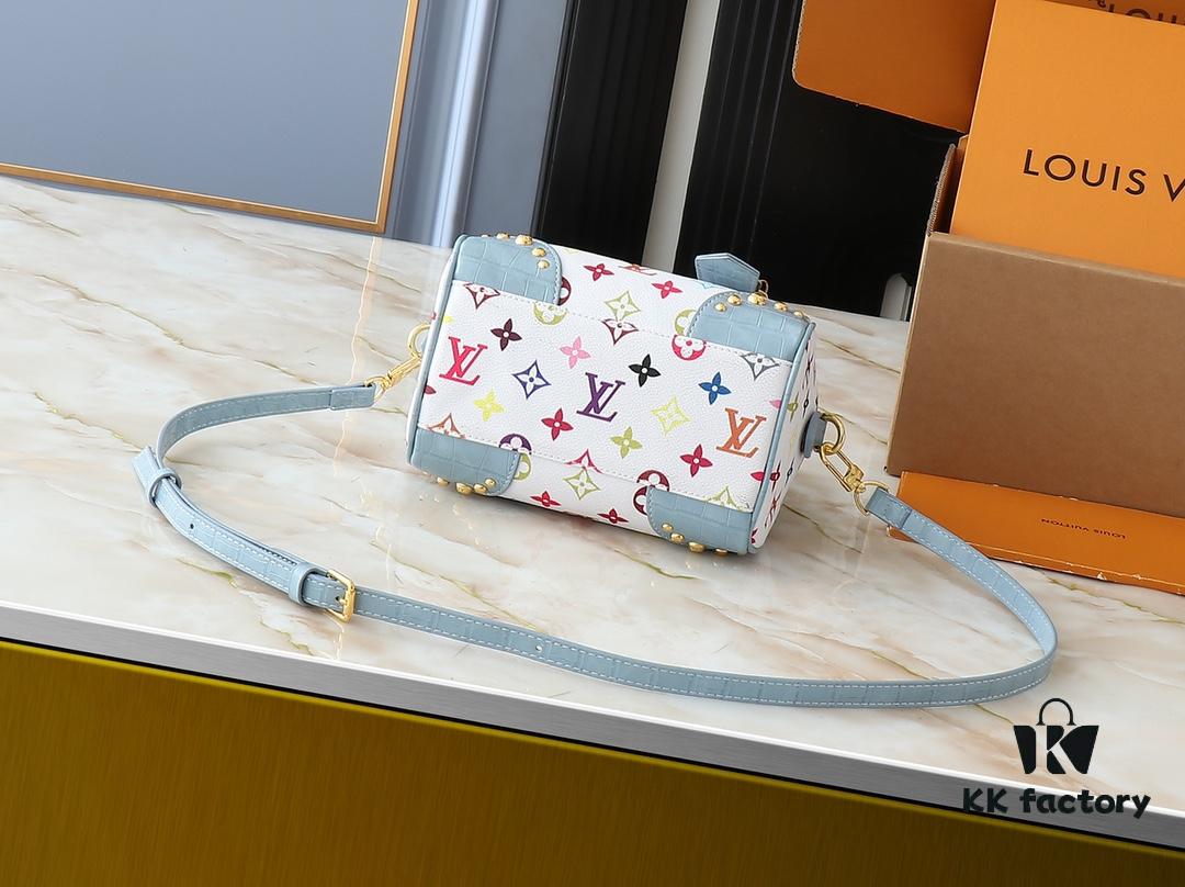 Upgraded Original Crocodile Texture M58953 M46234 M46222 Speedy Bandoulière 20 Handbag