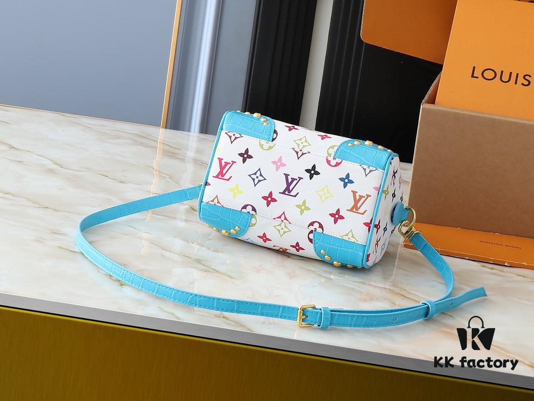 Upgraded Original Crocodile Texture M58953 M46234 M46222 Speedy Bandoulière 20 Handbag