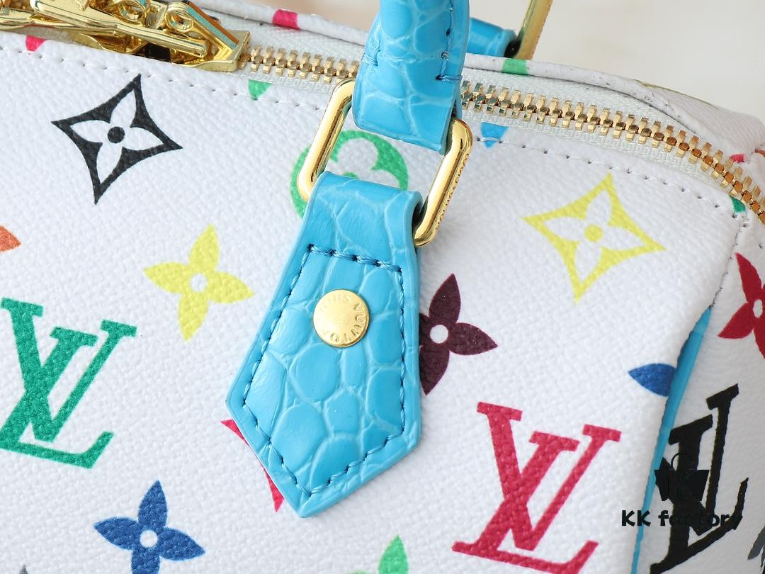 Upgraded Original Crocodile Texture M58953 M46234 M46222 Speedy Bandoulière 20 Handbag