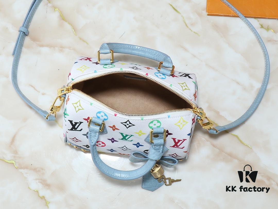 Upgraded Original Crocodile Texture M58953 M46234 M46222 Speedy Bandoulière 20 Handbag