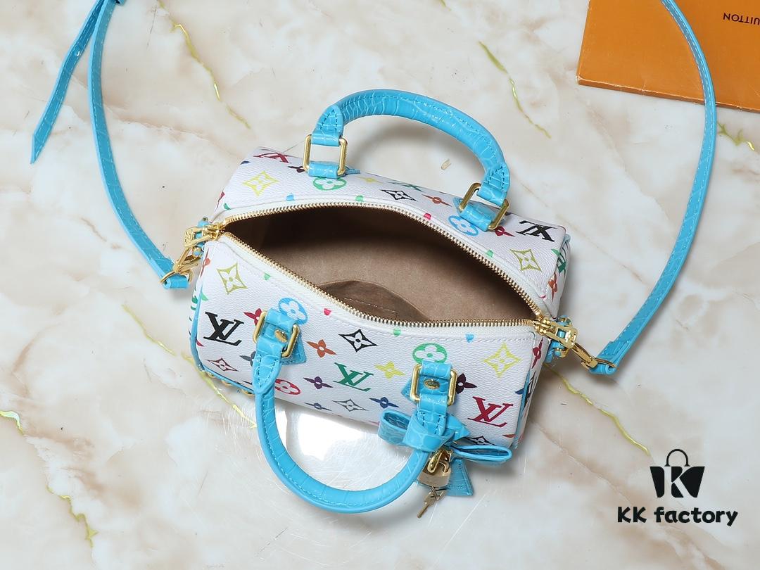 Upgraded Original Crocodile Texture M58953 M46234 M46222 Speedy Bandoulière 20 Handbag