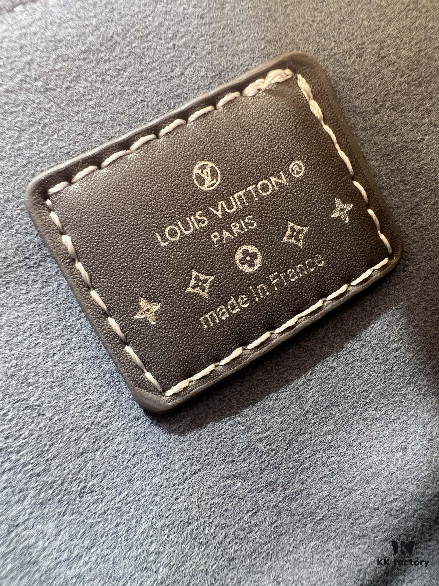 Upgraded Original Embossed Denim [Alma Nano Shell Handbag] M82717 Mini Shell Bag Series New Launch Nano Alma Bag