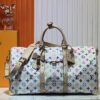 M13742 White Color Black Color Travel Bag Keepall Bandoulière 45