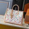 Upgraded Original M13079 Louis Vuitton x Takashi Murakami Reimagined OnTheGo MM Handbag