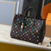 Upgraded Original M13079 Louis Vuitton x Takashi Murakami Re-Edition Series OnTheGo MM Handbag