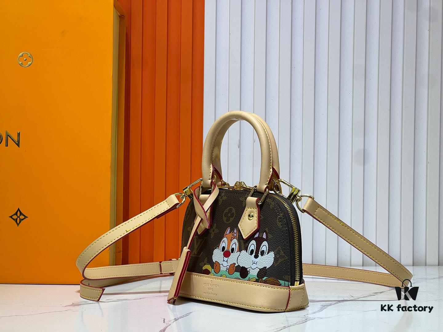 Upgraded Original [Alma Nano Shell Handbag] M82717 M90611 Mini Shell Bag Chic & Starry Dew Series New Launch Nano Alma Bag