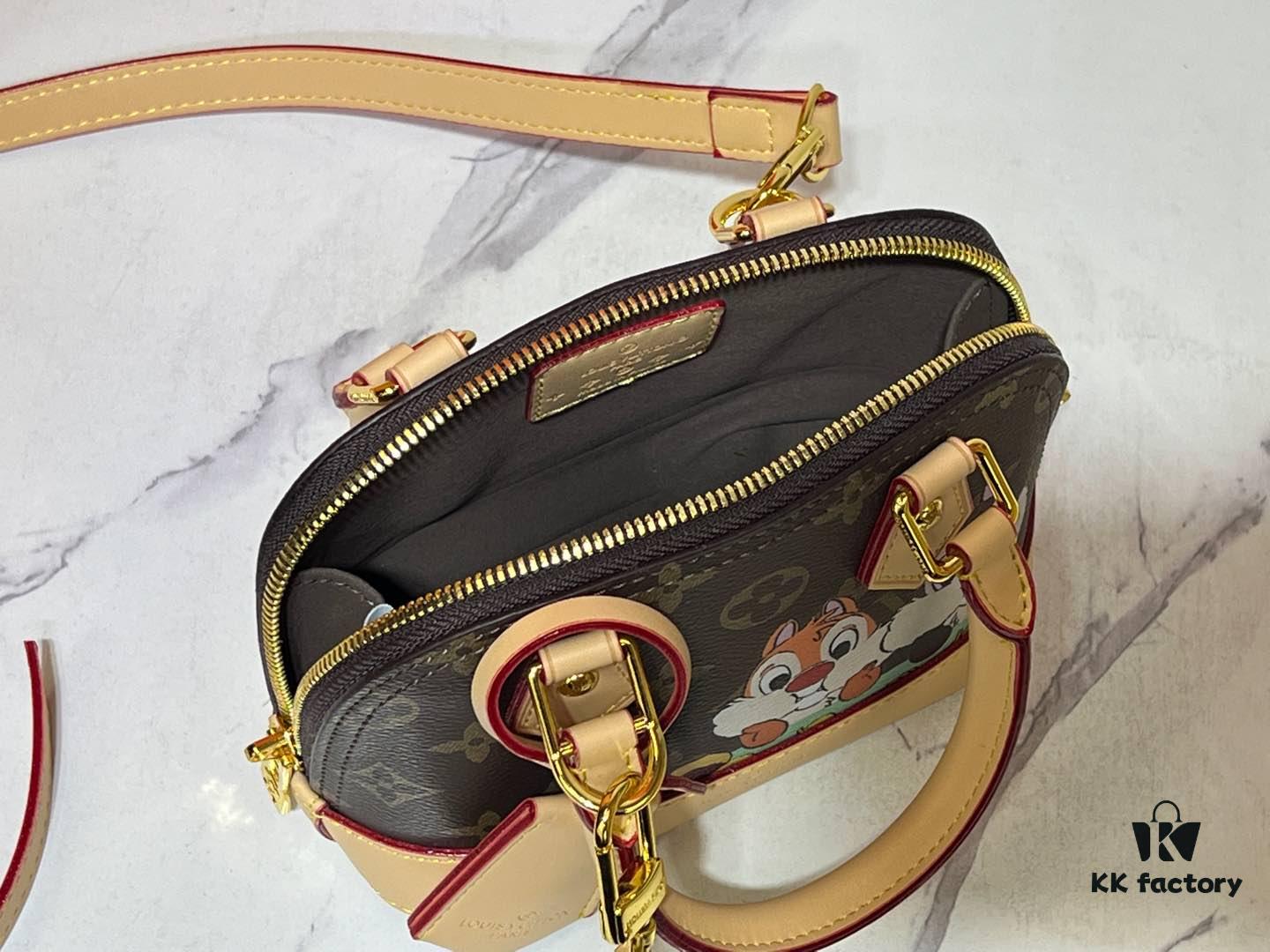 Upgraded Original [Alma Nano Shell Handbag] M82717 M90611 Mini Shell Bag Chic & Starry Dew Series New Launch Nano Alma Bag