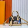 Upgraded Original Version [Louis Vuitton Alma Nano Shell Handbag] M82717 M90611 Mini Shell Bag Kiki Starry Series New Launch Nano Alma Bag