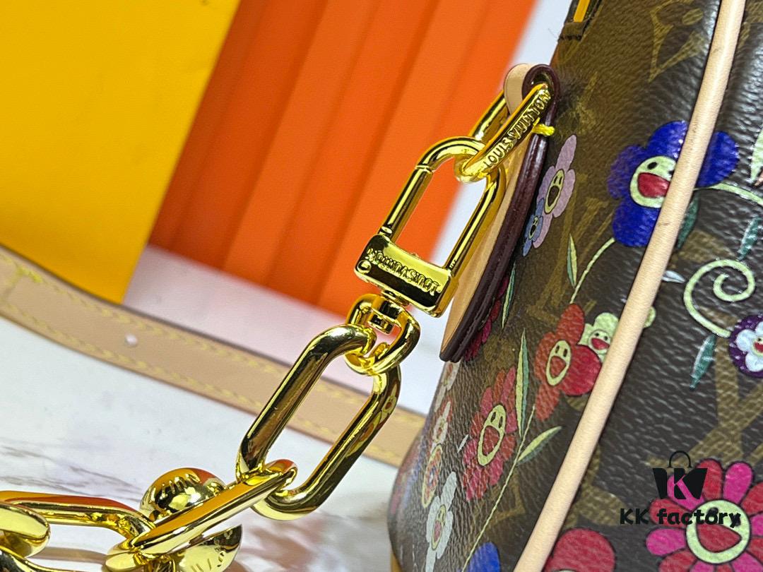 69303918f09edb6de4c4cf2e Speedy Bandoulière 20 Handbag in Monogram Canvas with Cowhide Trim