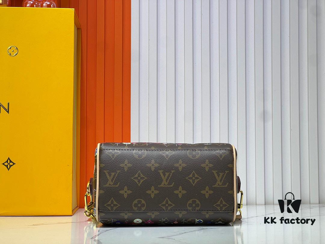 6930391bf09edb6de4c4cf32 Speedy Bandoulière 20 Handbag in Monogram Canvas with Cowhide Trim